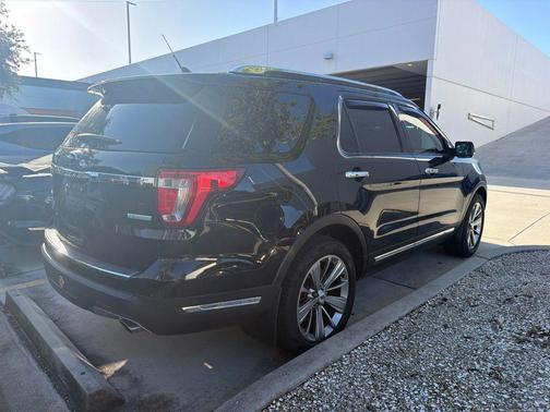 Agate Black Metallic 2019 Ford Explorer Limited