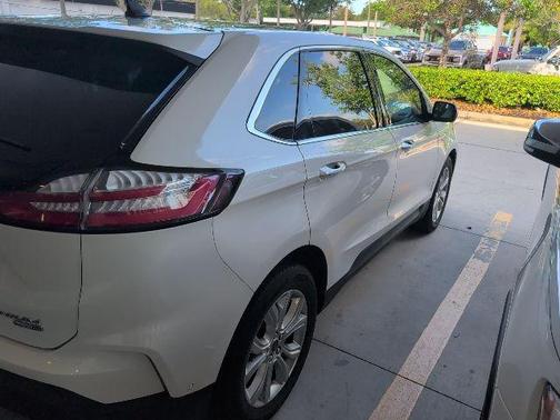 STAR WHITE 2020 Ford Edge Titanium