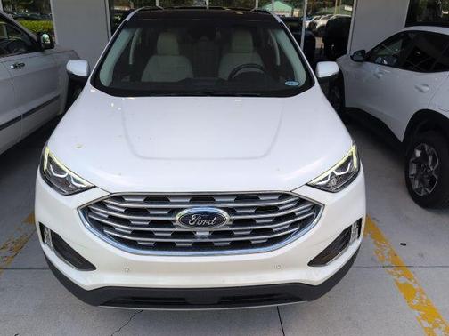 STAR WHITE 2020 Ford Edge Titanium