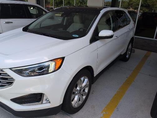STAR WHITE 2020 Ford Edge Titanium