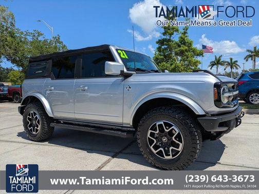 ICONIC SILVER METALLIC 2021 Ford Bronco Outer Banks