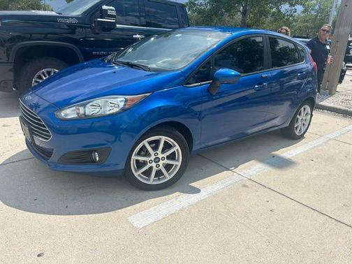 LIGHTNING BLUE 2018 Ford Fiesta SE