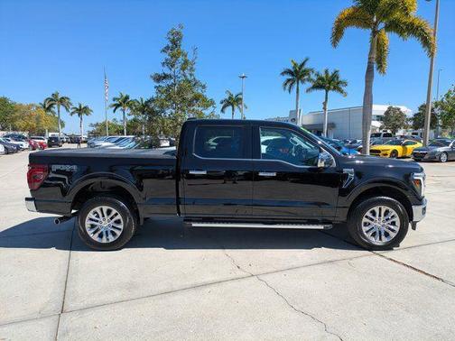 AGATE BLACK METALLIC 2025 Ford F-150 Lariat
