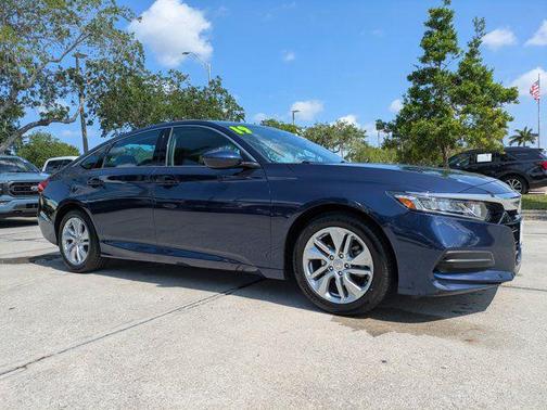 Obsidian Blue Pearl 2019 Honda Accord LX