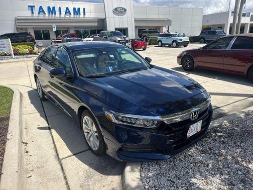 Obsidian Blue Pearl 2019 Honda Accord LX