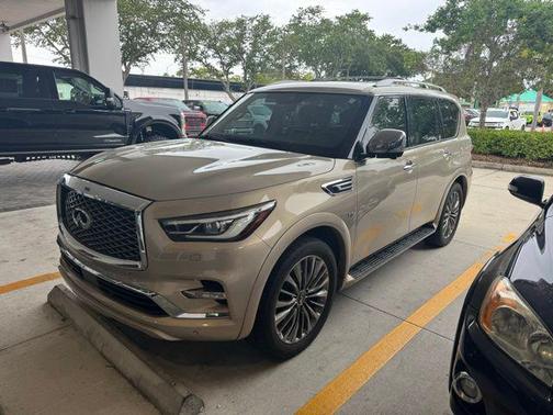 Liquid Platinum 2018 INFINITI QX80 Base