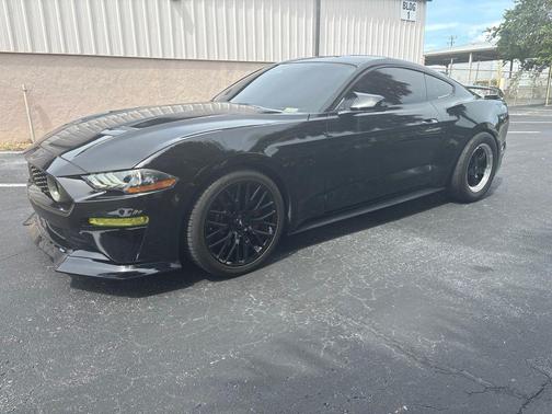 Shadow Black 2019 Ford Mustang GT Premium