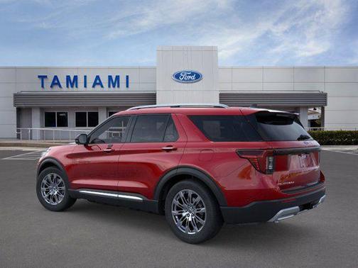 RAPID RED MET TINTED CC 2026 Ford Explorer Platinum