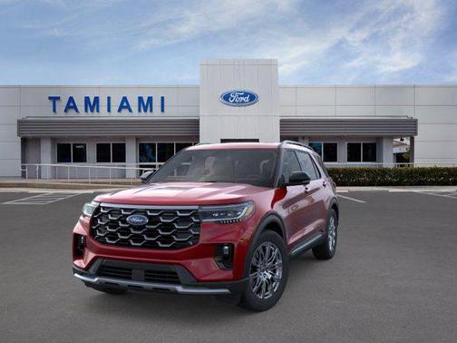 RAPID RED MET TINTED CC 2026 Ford Explorer Platinum