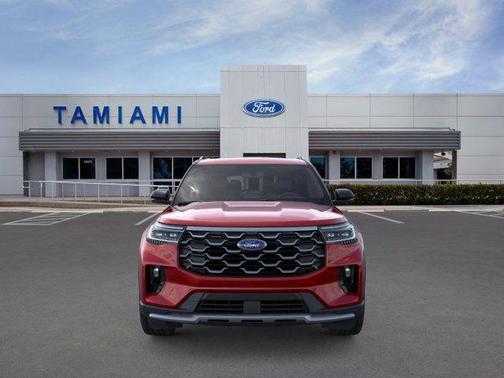 RAPID RED MET TINTED CC 2026 Ford Explorer Platinum