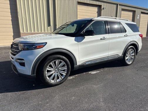 STAR WHITE MET TRI-COAT 2020 Ford Explorer Limited