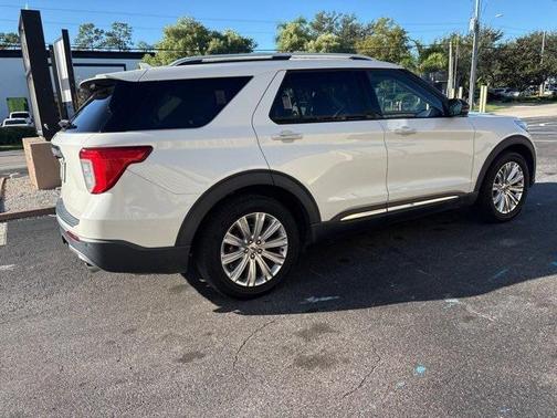 STAR WHITE MET TRI-COAT 2020 Ford Explorer Limited