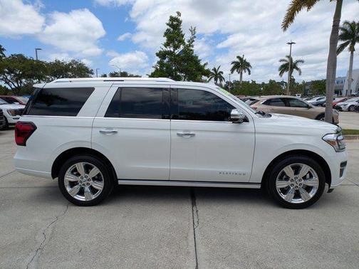 STAR WHITE MET TRI-COAT 2023 Ford Expedition Platinum