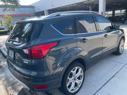 Baltic Sea Green Metallic 2019 Ford Escape Titanium