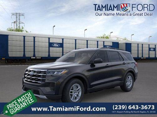 Agate Black Metallic 2026 Ford Explorer Active