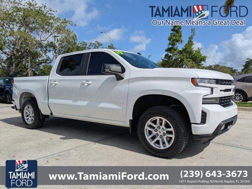 Summit White 2019 Chevrolet Silverado 1500 RST