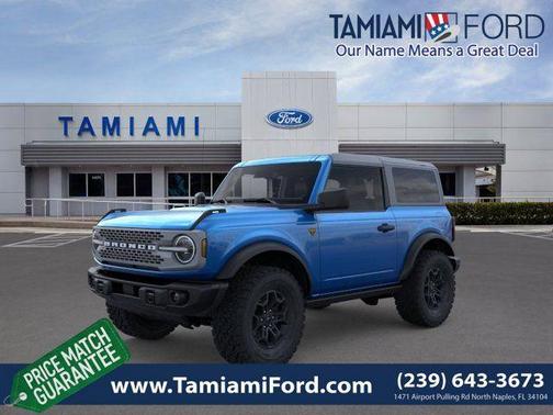 Velocity Blue Metallic 2026 Ford Bronco Badlands