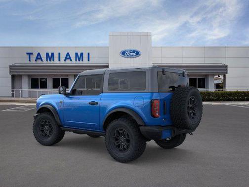 Velocity Blue Metallic 2026 Ford Bronco Badlands