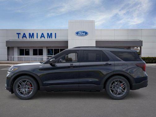 AGATE BLACK METALLIC 2026 Ford Explorer ST-Line