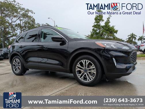 Agate Black Metallic 2022 Ford Escape SEL