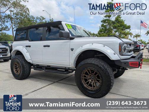 OXFORD WHITE 2023 Ford Bronco Big Bend