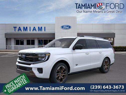 STAR WHITE MET TRI-COAT 2026 Ford Expedition Max King Ranch