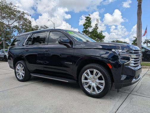 Midnight Blue Metallic 2022 Chevrolet Tahoe 2WD High Country