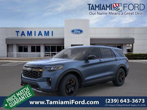 VAPOR BLUE 2026 Ford Explorer Tremor