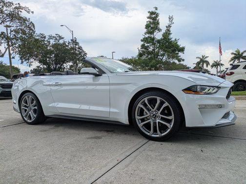 Oxford White 2023 Ford Mustang EcoBoost Premium