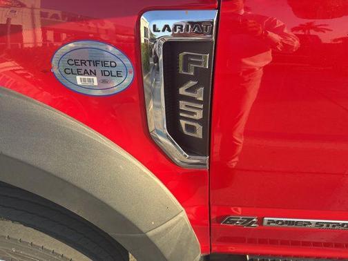 RACE RED 2022 Ford F-450 Lariat