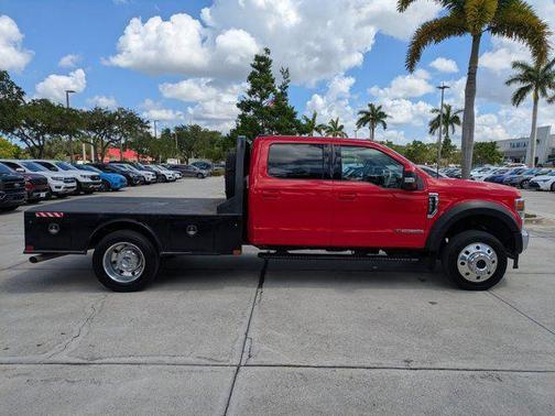 RACE RED 2022 Ford F-450 Lariat