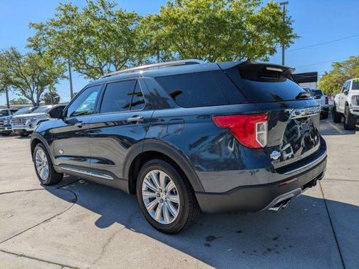 STONE BLUE METALLIC 2024 Ford Explorer King Ranch