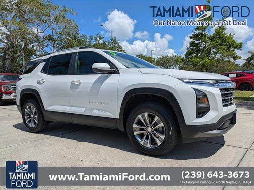 Summit White 2025 Chevrolet Equinox 1LT