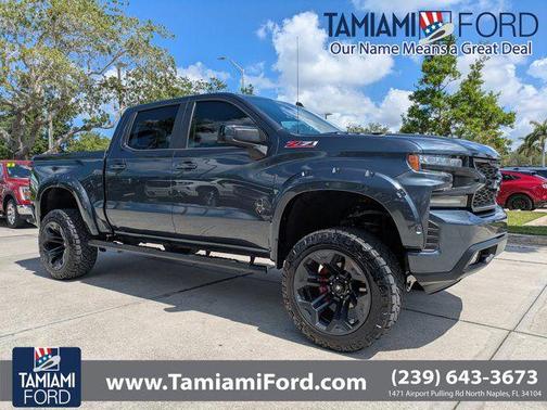 Shadow Gray Metallic 2021 Chevrolet Silverado 1500 RST
