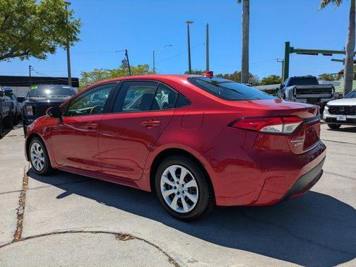 Barcelona Red Metallic 2020 Toyota Corolla LE