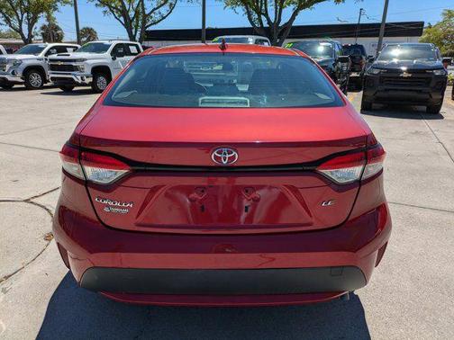 Barcelona Red Metallic 2020 Toyota Corolla LE