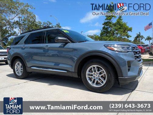 VAPOR BLUE 2025 Ford Explorer Active