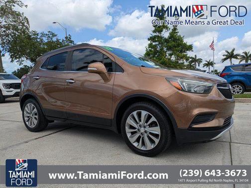 River Rock Metallic 2017 Buick Encore Preferred