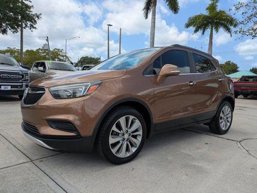 River Rock Metallic 2017 Buick Encore Preferred
