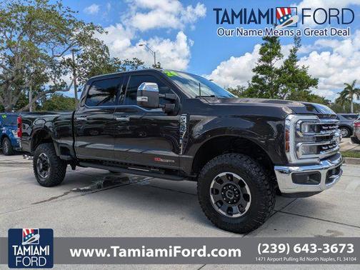 DARKENED BRONZE 2024 Ford F-250 Lariat