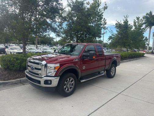 RUBY RED METALLIC 2015 Ford F-350 Lariat