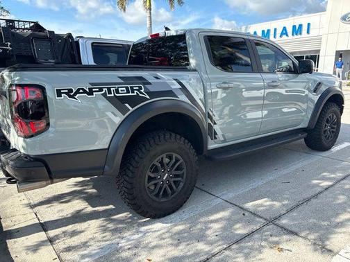 Cactus Grey 2024 Ford Ranger Raptor