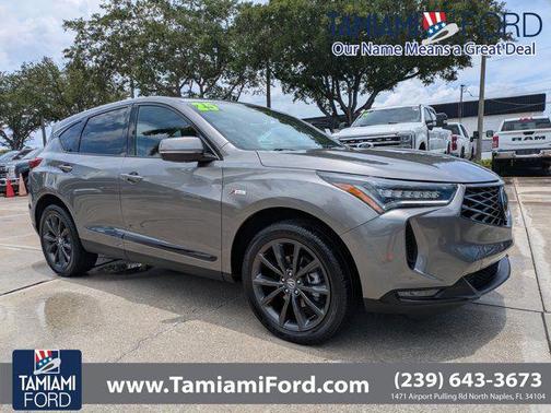 Liquid Carbon Metallic 2025 Acura RDX Base