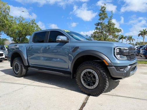 AZURE GRAY MET TRI-COAT 2024 Ford Ranger Raptor