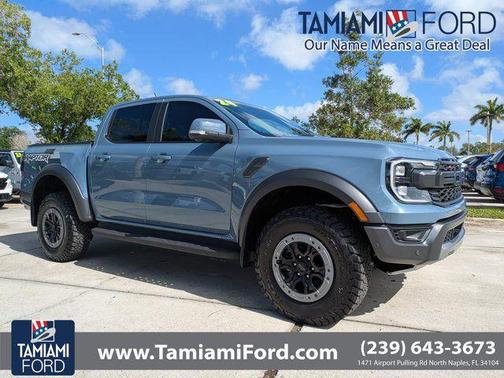 AZURE GRAY MET TRI-COAT 2024 Ford Ranger Raptor
