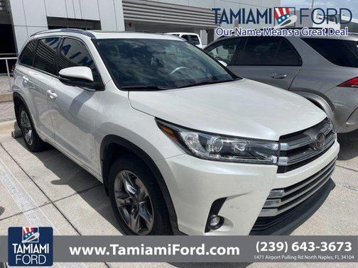 2019 Toyota Highlander Limited Platinum