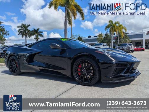 Black 2023 Chevrolet Corvette Stingray w/2LT