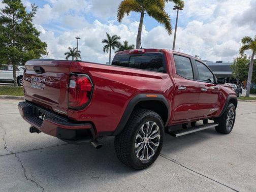 Volcanic Red Tintcoat 2025 GMC Canyon Denali