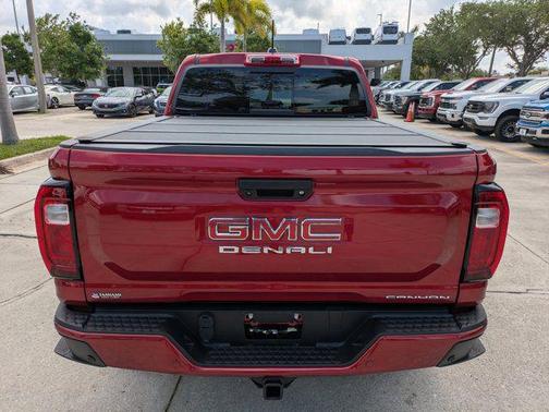 Volcanic Red Tintcoat 2025 GMC Canyon Denali
