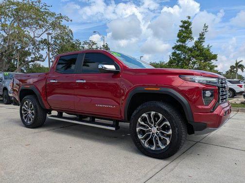 Volcanic Red Tintcoat 2025 GMC Canyon Denali